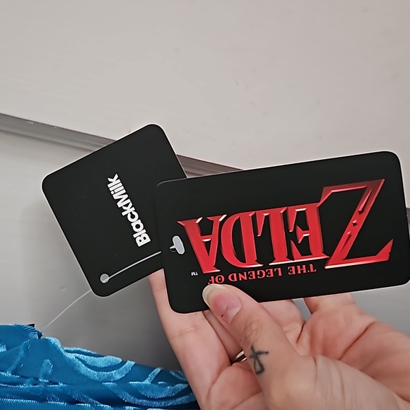 Blackmilk Legend of Zelda Sheika Slate dress - Picture 3 of 3